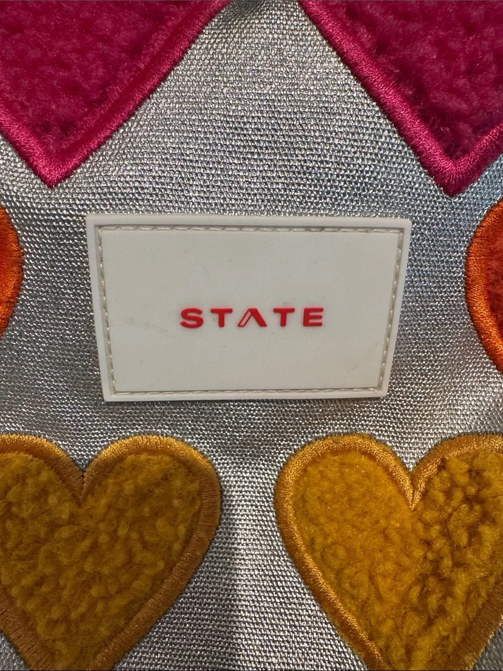 STATE rainbow heart